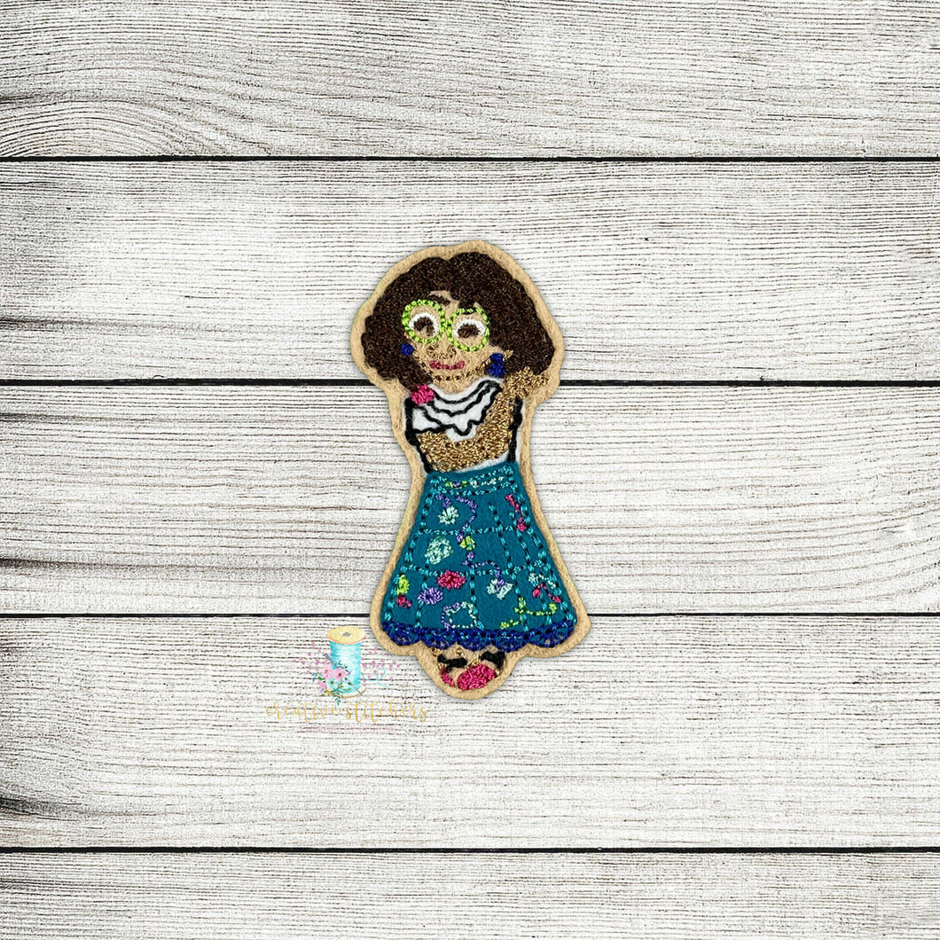 Mirabel Body Feltie Digital Embroidery Design File
