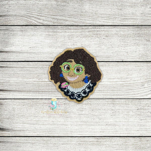 Mirabel En Can To Feltie Digital Embroidery Design File