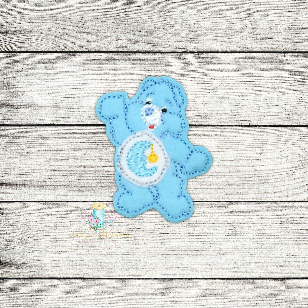 Caring Bears App Moon Digital Embroidery Design File