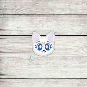 Moon Cat Digital Embroidery Design File