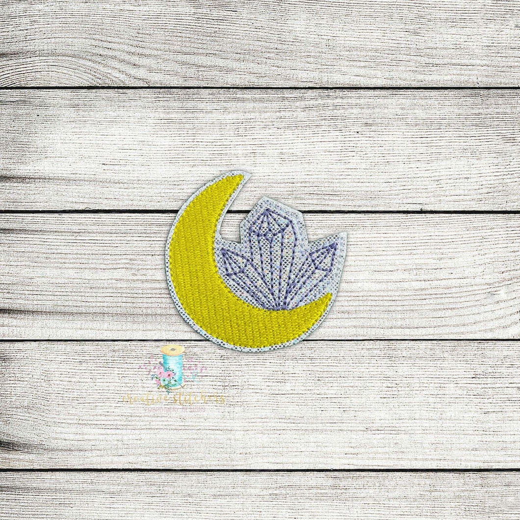 Moon Crystals Digital Embroidery Design File