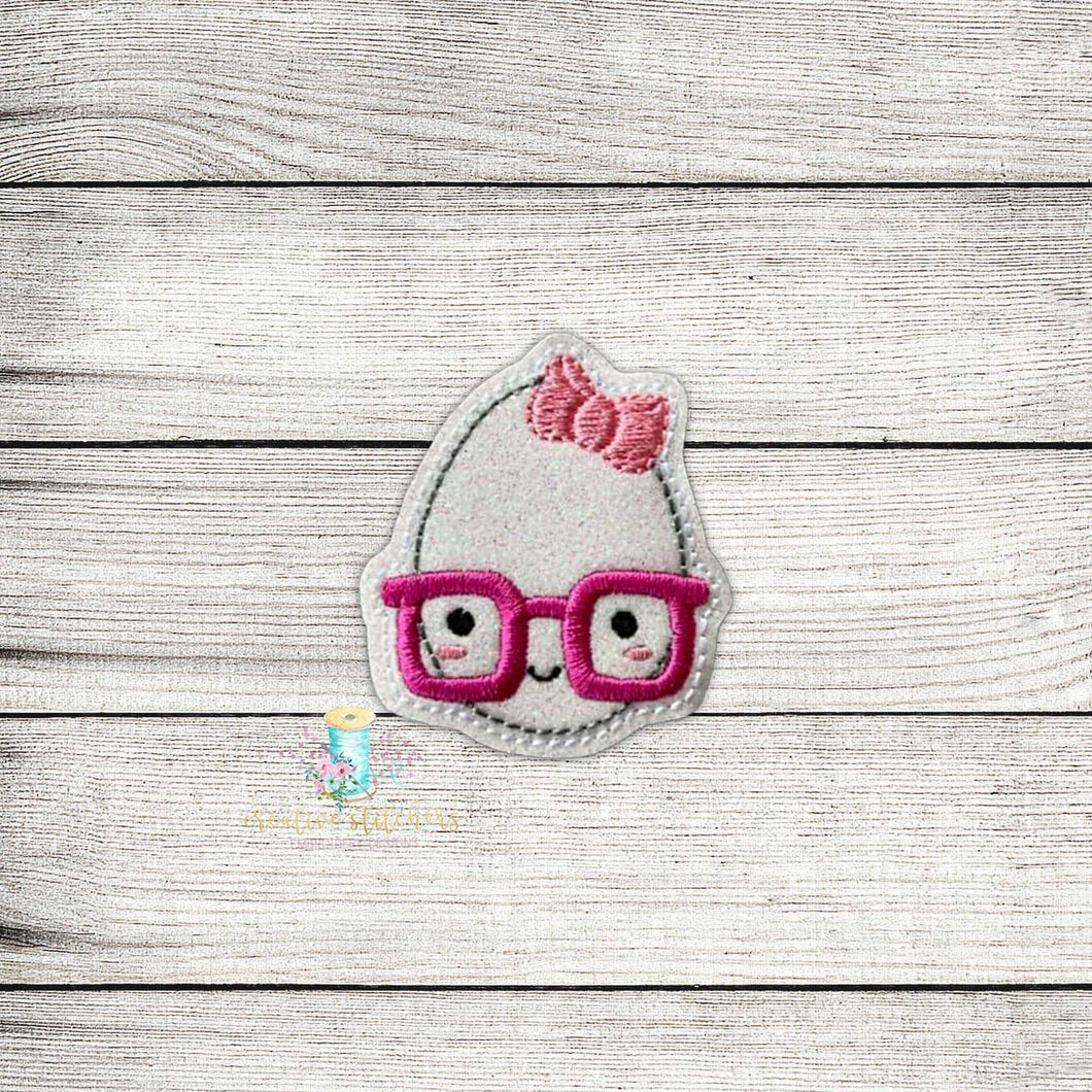 Nerdy Egg Digital Embroidery Design File