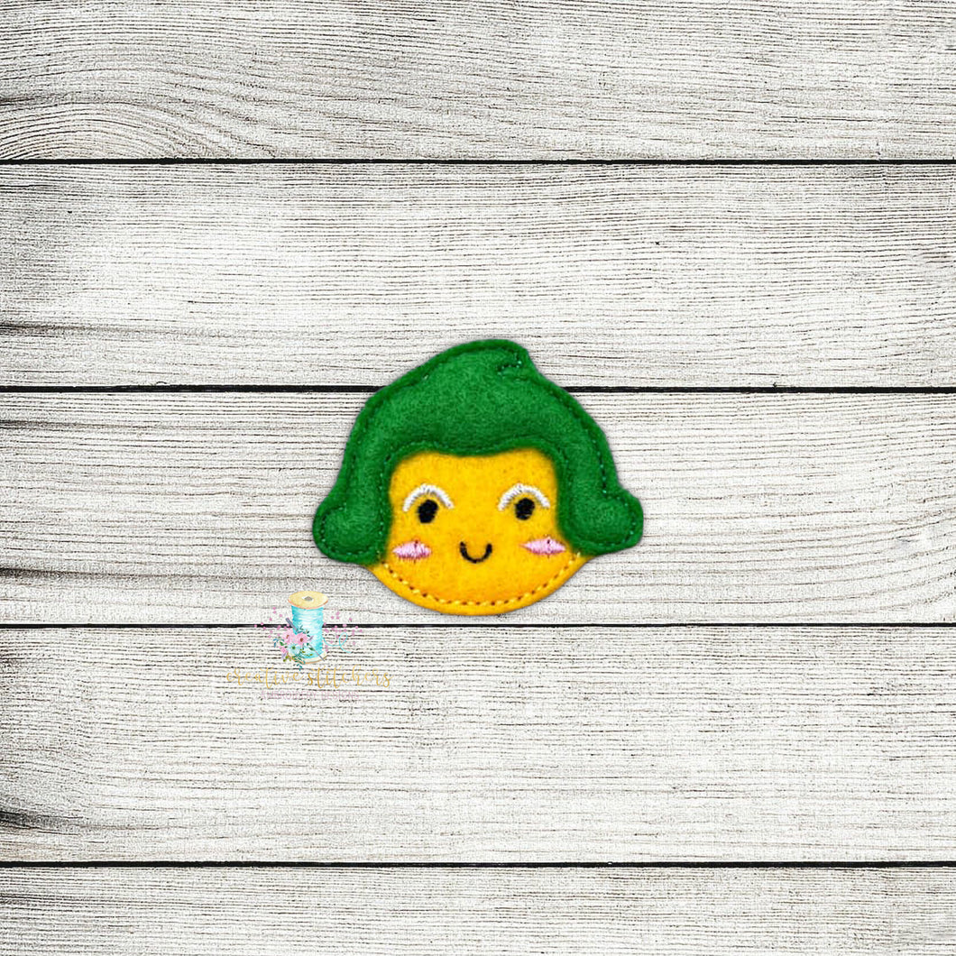 Oompas Head Feltie Digital Embroidery Design File