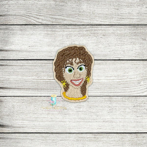 Pepa Head Feltie Digital Embroidery Design File