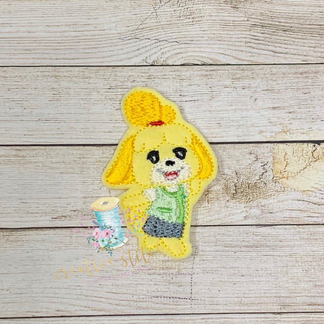 Isabelle Digital Embroidery Design File