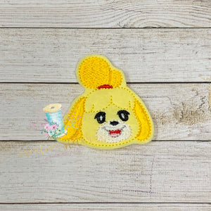 Isabelle Head Digital Embroidery Design File