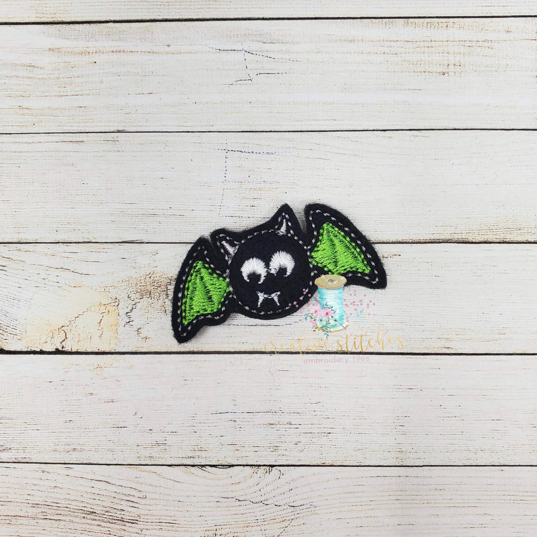 Bat Digital Embroidery Design File