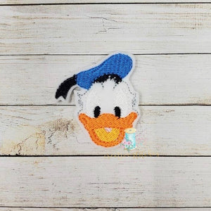 Boy Duck Head Digital Embroidery Design File