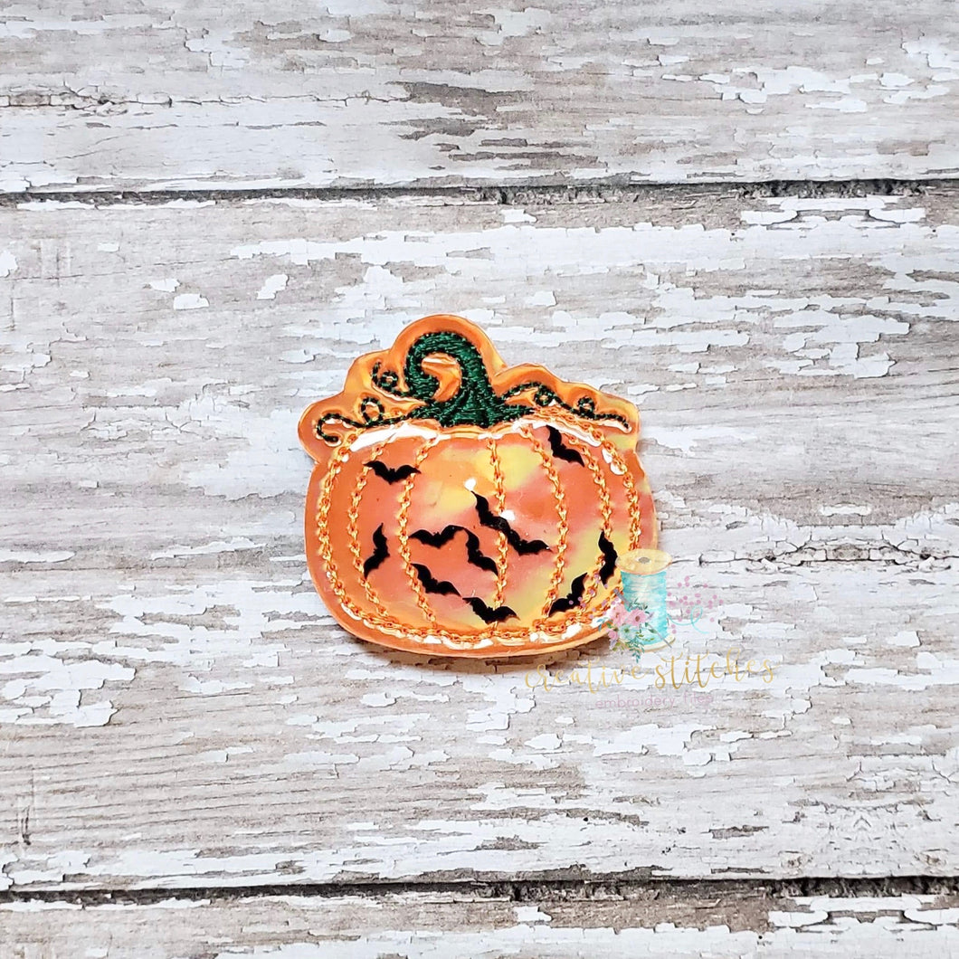 Pumpkin Shaker Digital Embroidery Design File