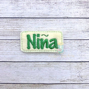 Nina Digital Embroidery Design File