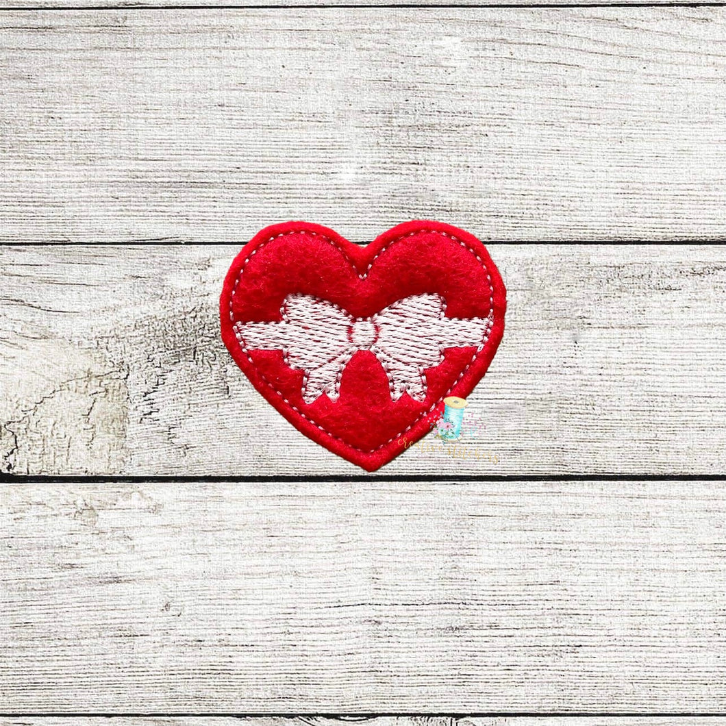 Candy Heart Box Digital Embroidery Design File