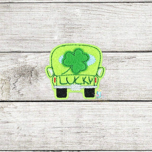 St Patrick's Truck Digital Embroidery Design File