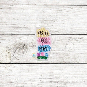 Easter Egg Hunting Sign Digital Embroidery Design File