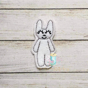 Raggy Bunny Embroidery Design File