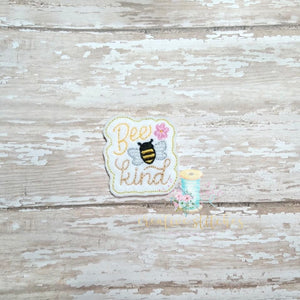 Bee Kind Digital Embroidery Design File PP