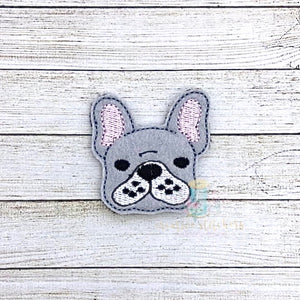 Pug Dog Head Digital Embroidery Design File