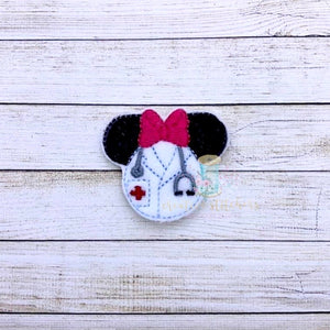 Dr Mrs Mouse Digital Embroidery Design File