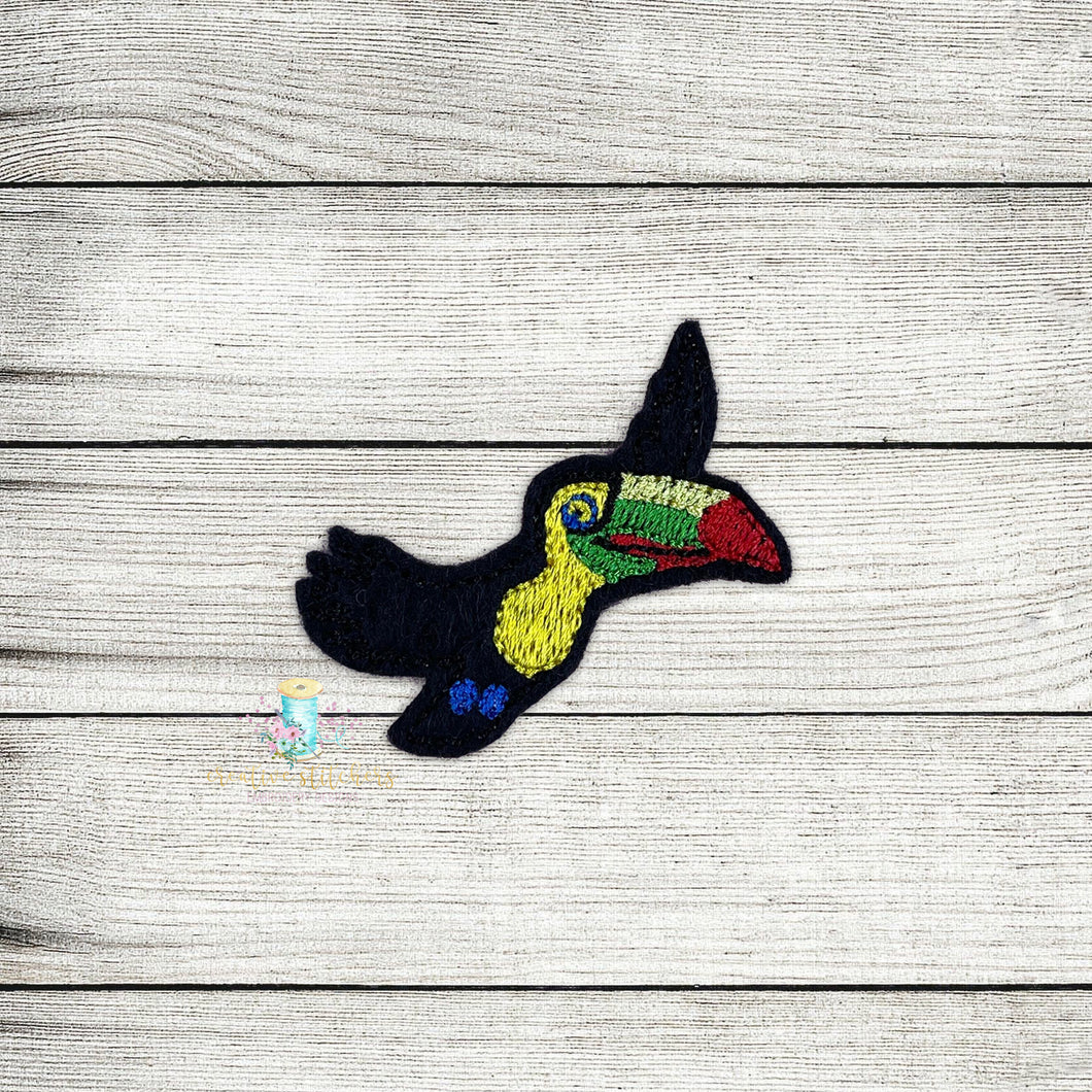 Pico Bird Feltie Digital Embroidery Design File