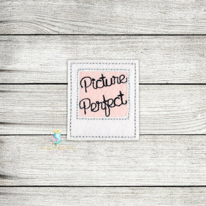 Picture Perfect Feltie Digital Embroidery Design File