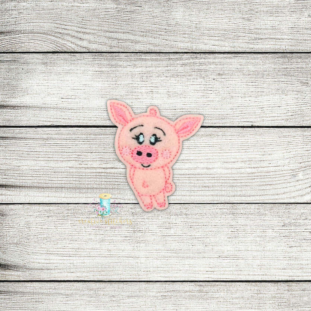 Pig Cutie Digital Embroidery Design File