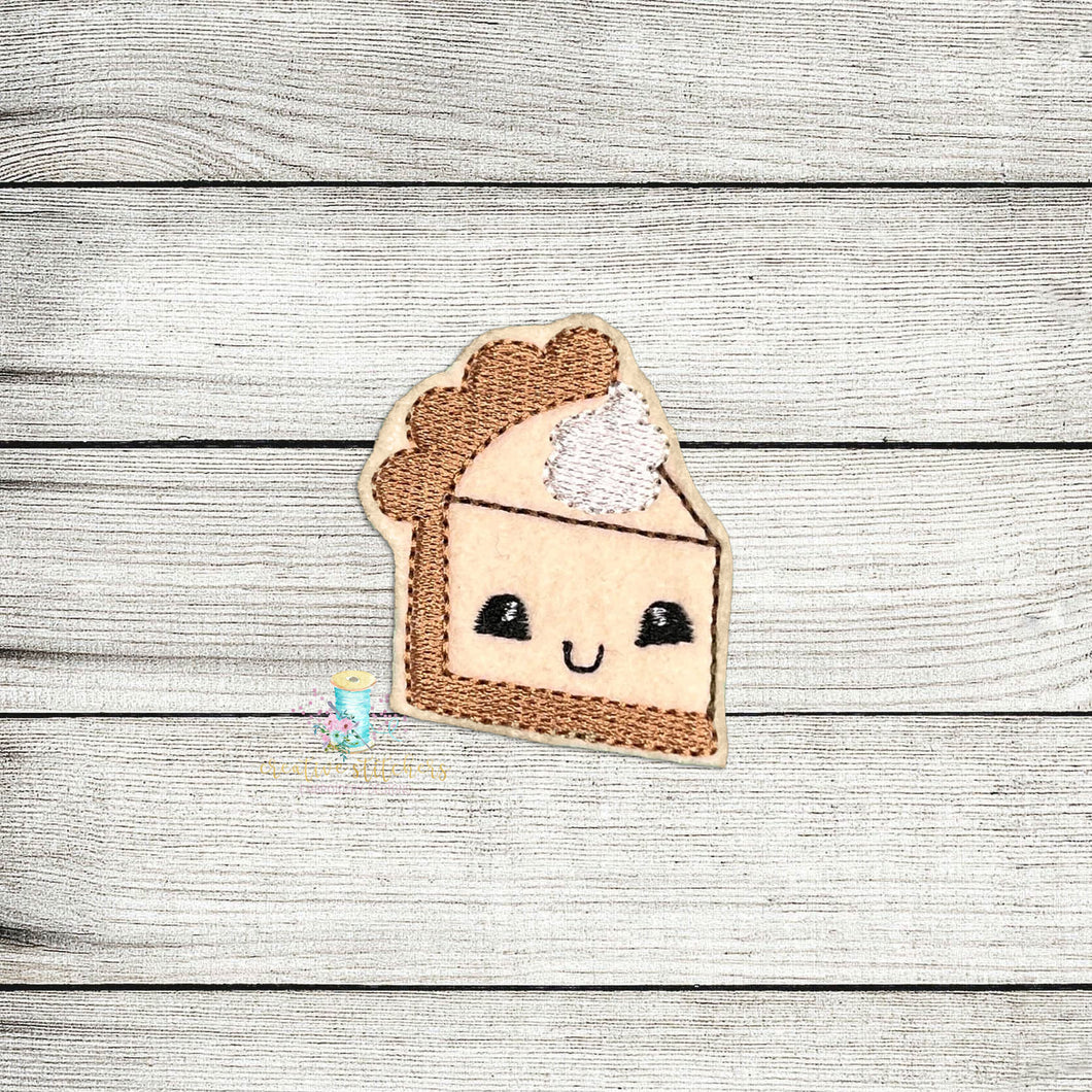 Pumpkin Pie Cutie Feltie Digital Embroidery Design File