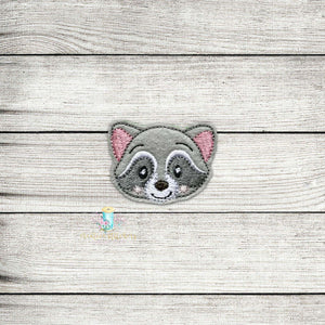 Raccoon Cutie Head Digital Embroidery Design File