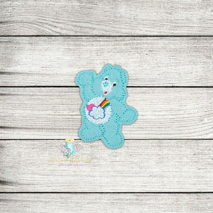 Caring Bear Rainbow Digital Embroidery Design File