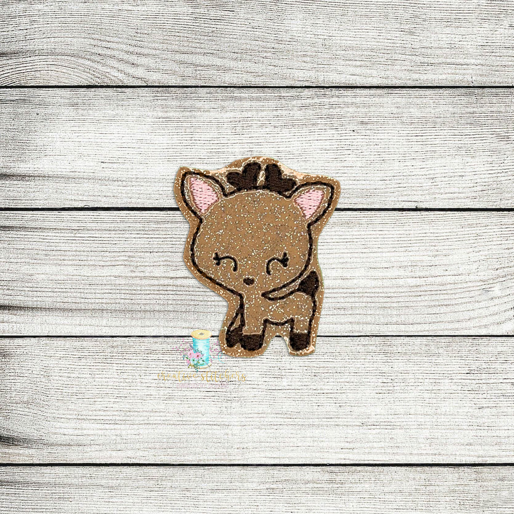 Rony Reindeer Feltie Digital Embroidery Design File