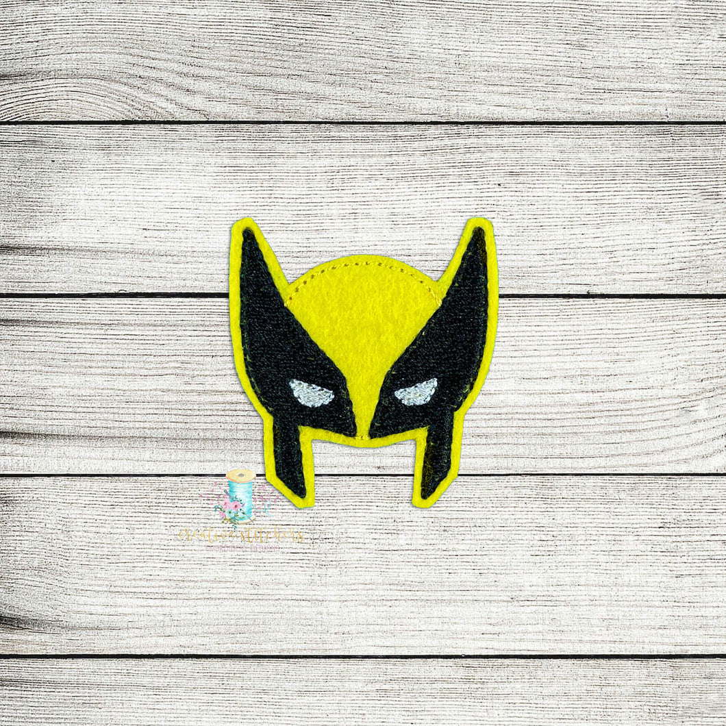 Wolf Man Feltie Digital Embroidery Design File