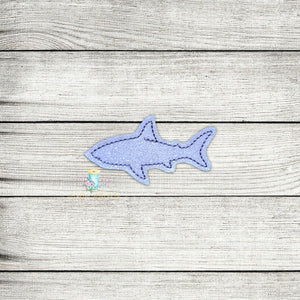 Simple Shark Feltie Digital Embroidery Design File