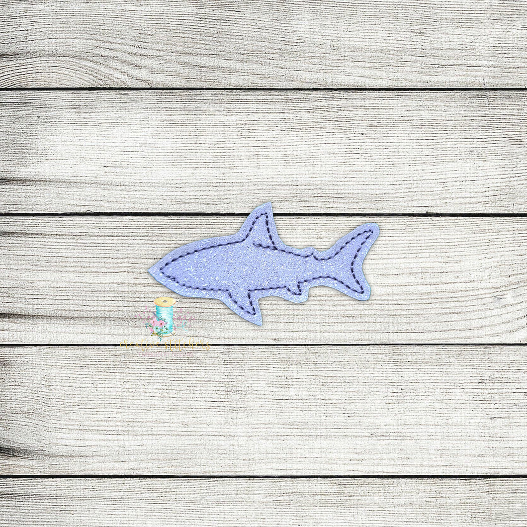 Simple Shark Feltie Digital Embroidery Design File