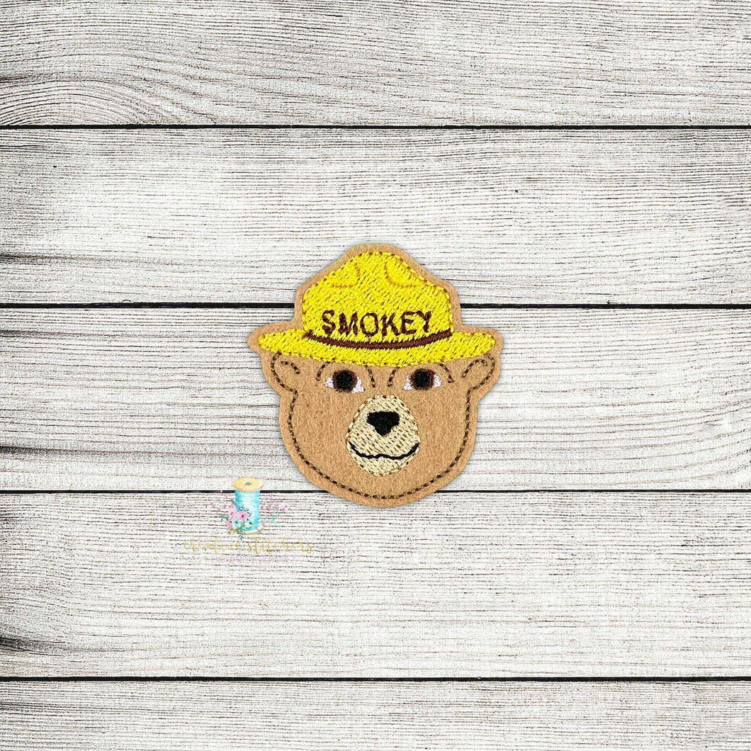 Smokey Bear Digital Embroidery Design File