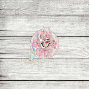 Snow Cute Shaker Feltie Digital Embroidery Design File