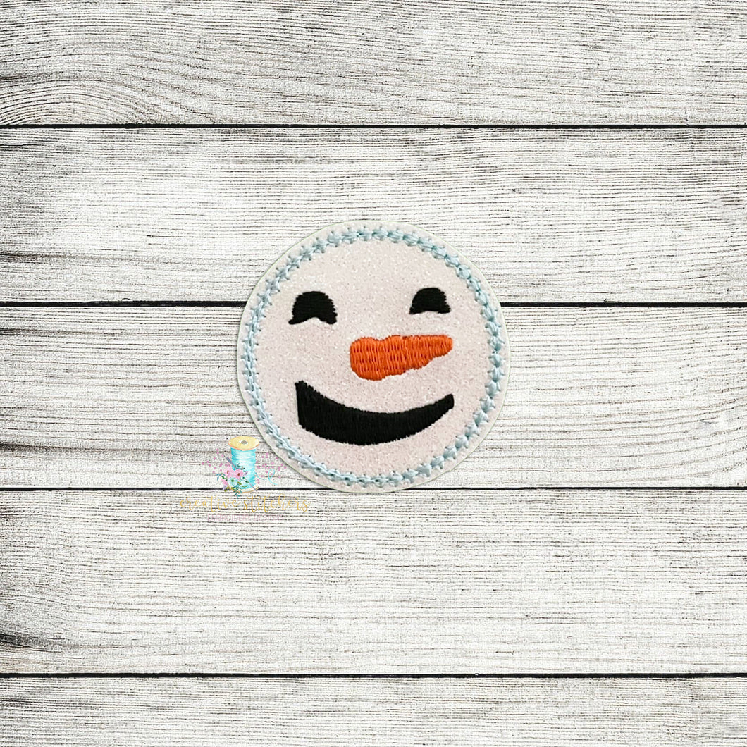Snowman 3 Feltie Digital Embroidery Design File