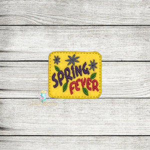 Spring Fever Feltie Digital Embroidery Design File