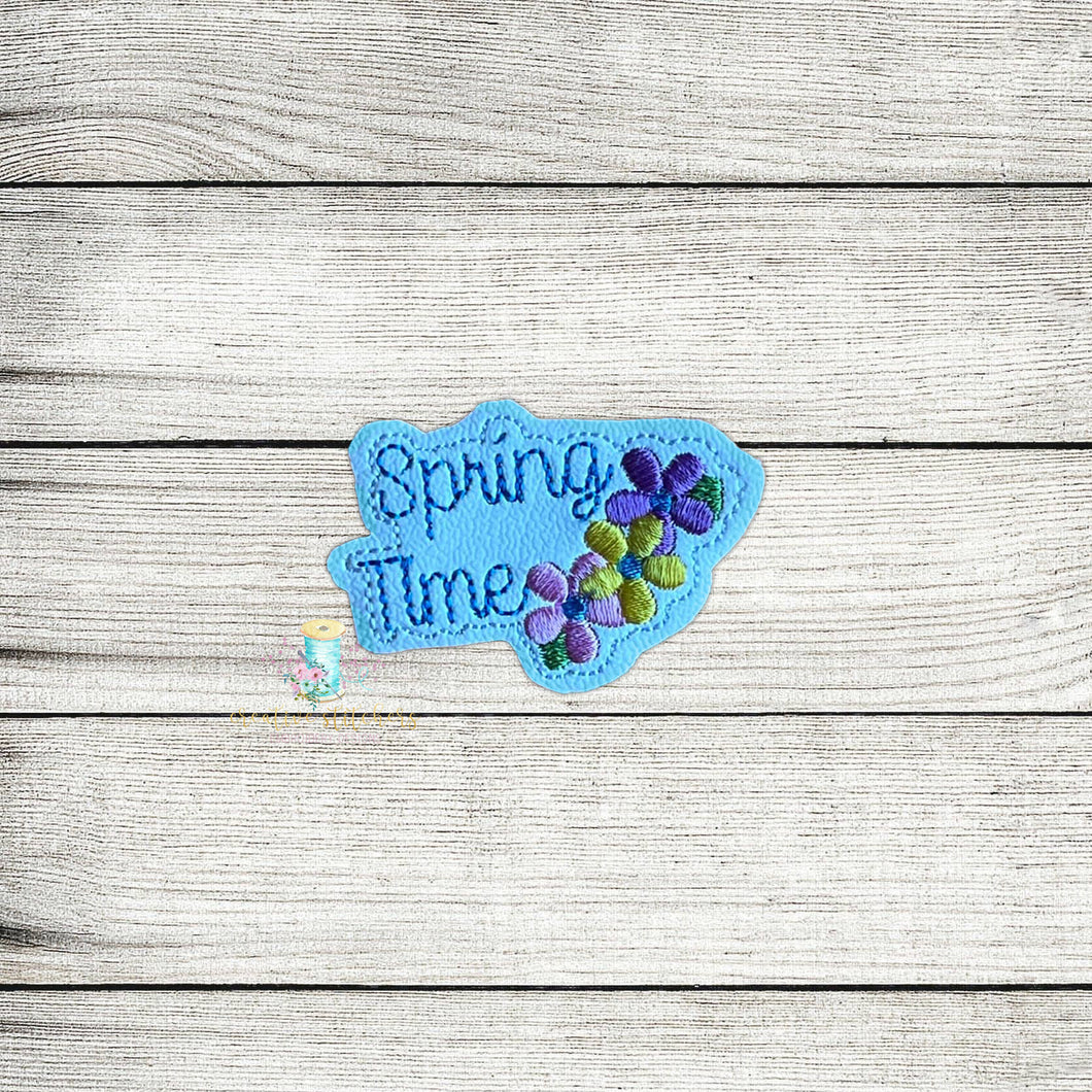 Spring Time Feltie Digital Embroidery Design File