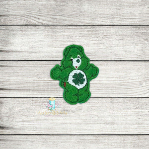 Caring Bear St Patricks Digital Embroidery Design File