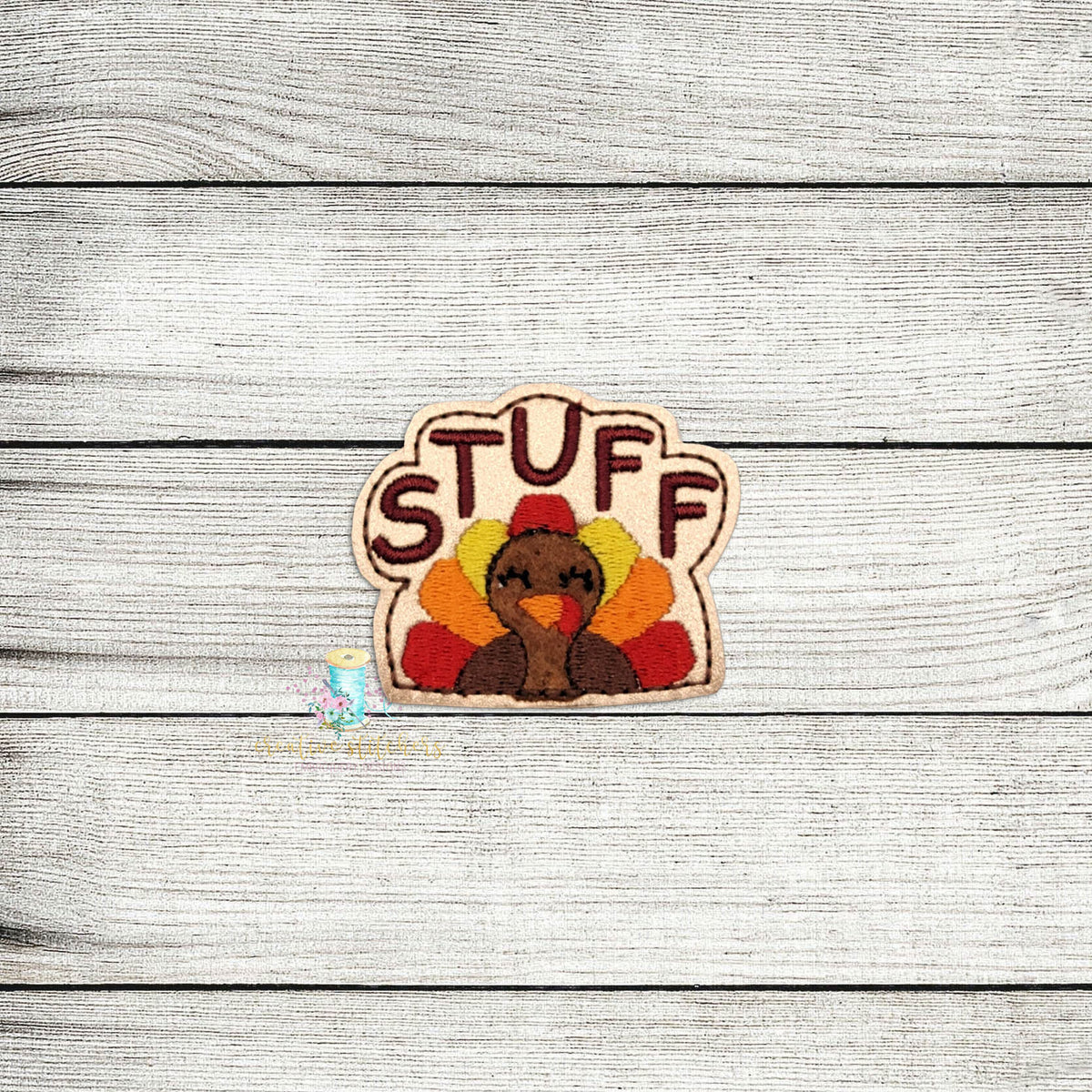 Stuff Turkey Feltie Digital Embroidery Design File – Creative Stitchers