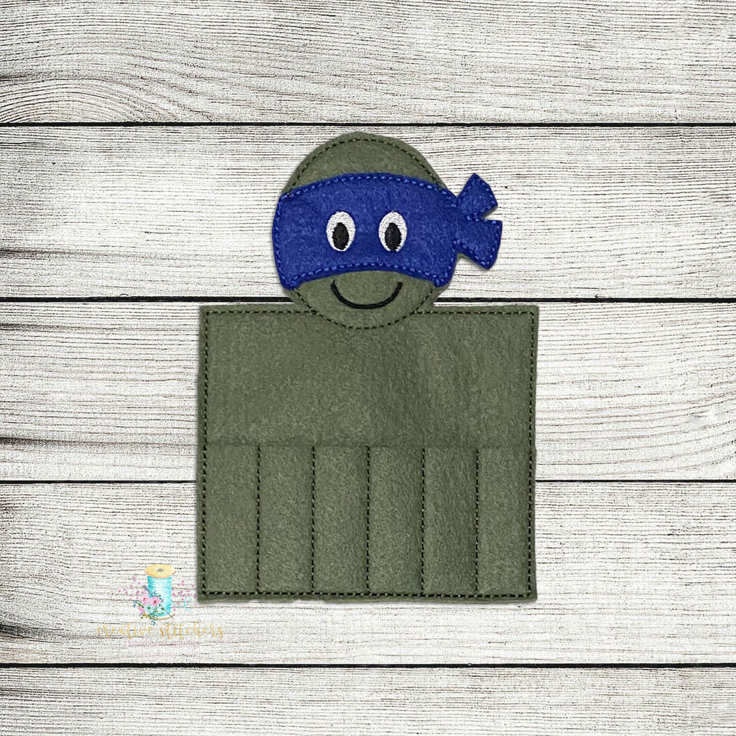 Turtle Color Holder Digital Embroidery Design File