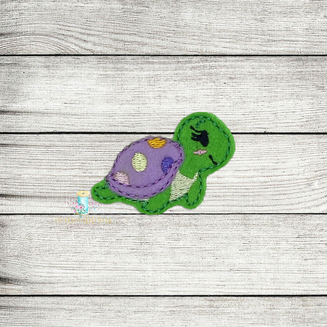 Turtle Feltie Digital Embroidery Design File