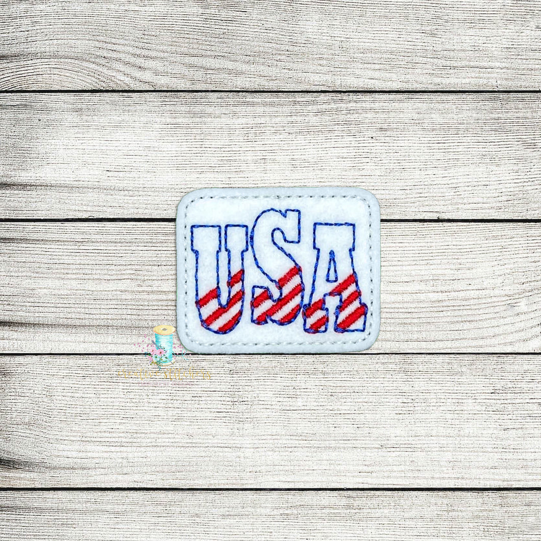 USA Feltie Digital Embroidery Design File