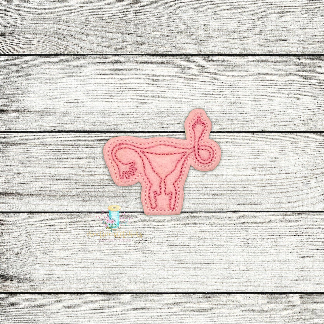 Uterus F-off Digital Embroidery Design File