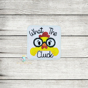 What The Cluck Feltie Digital Embroidery Design File