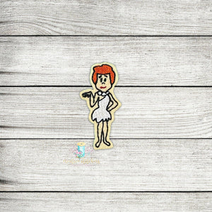 Wilma Stone Age Family Digital Embroidery Design File PP