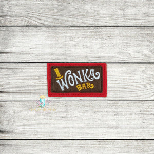 Wonka Bar Feltie Digital Embroidery Design File