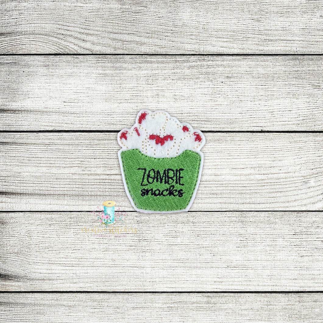 Zombie Snacks Digital Embroidery Design File