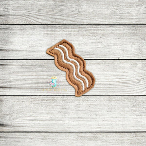 Bacon Feltie Digital Embroidery Design File