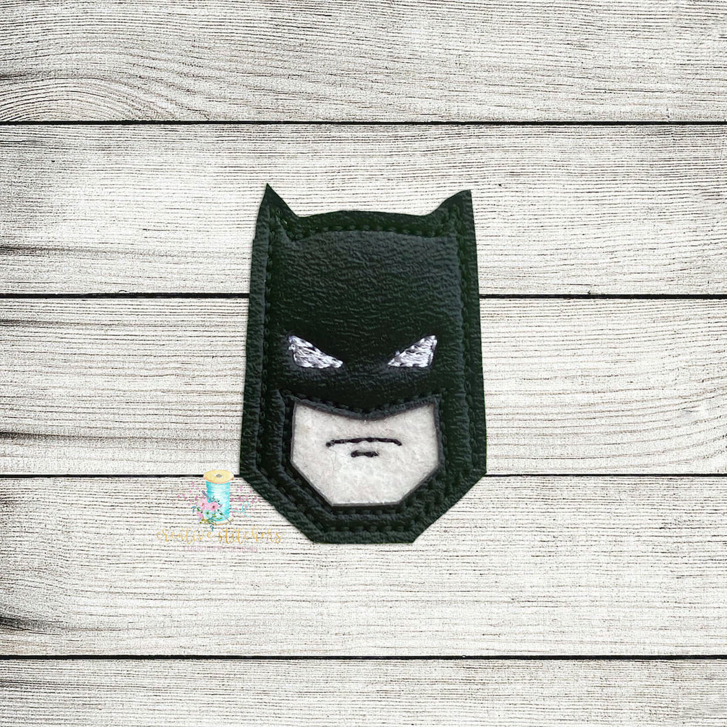 Bat Guy Feltie Digital Embroidery Design File