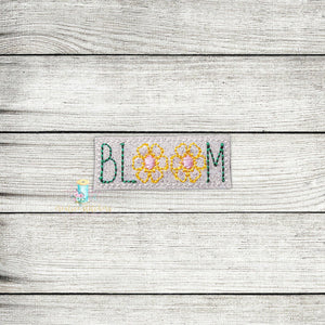 Bloom Feltie Digital Embroidery Design File