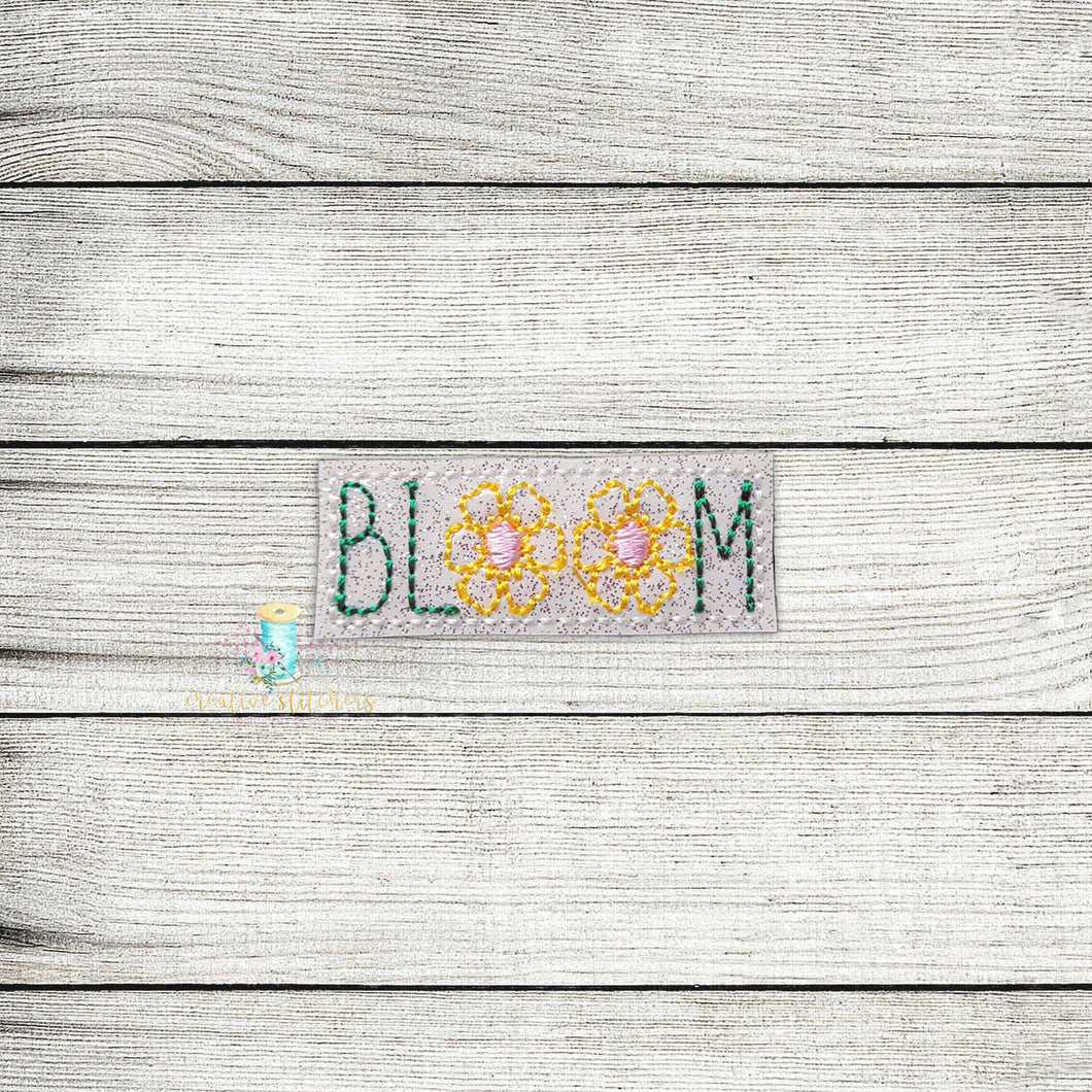 Bloom Feltie Digital Embroidery Design File